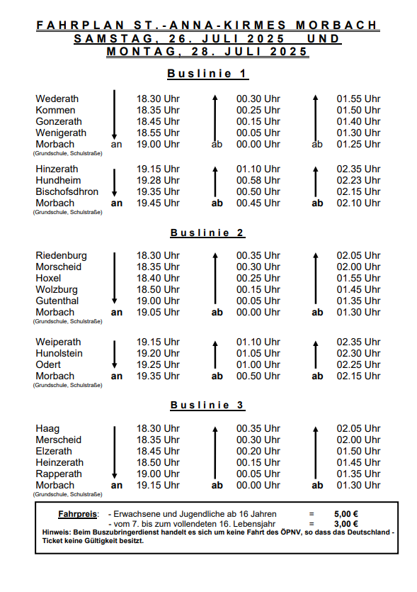 Morbacher_Kirmes_2025_Fahrplan