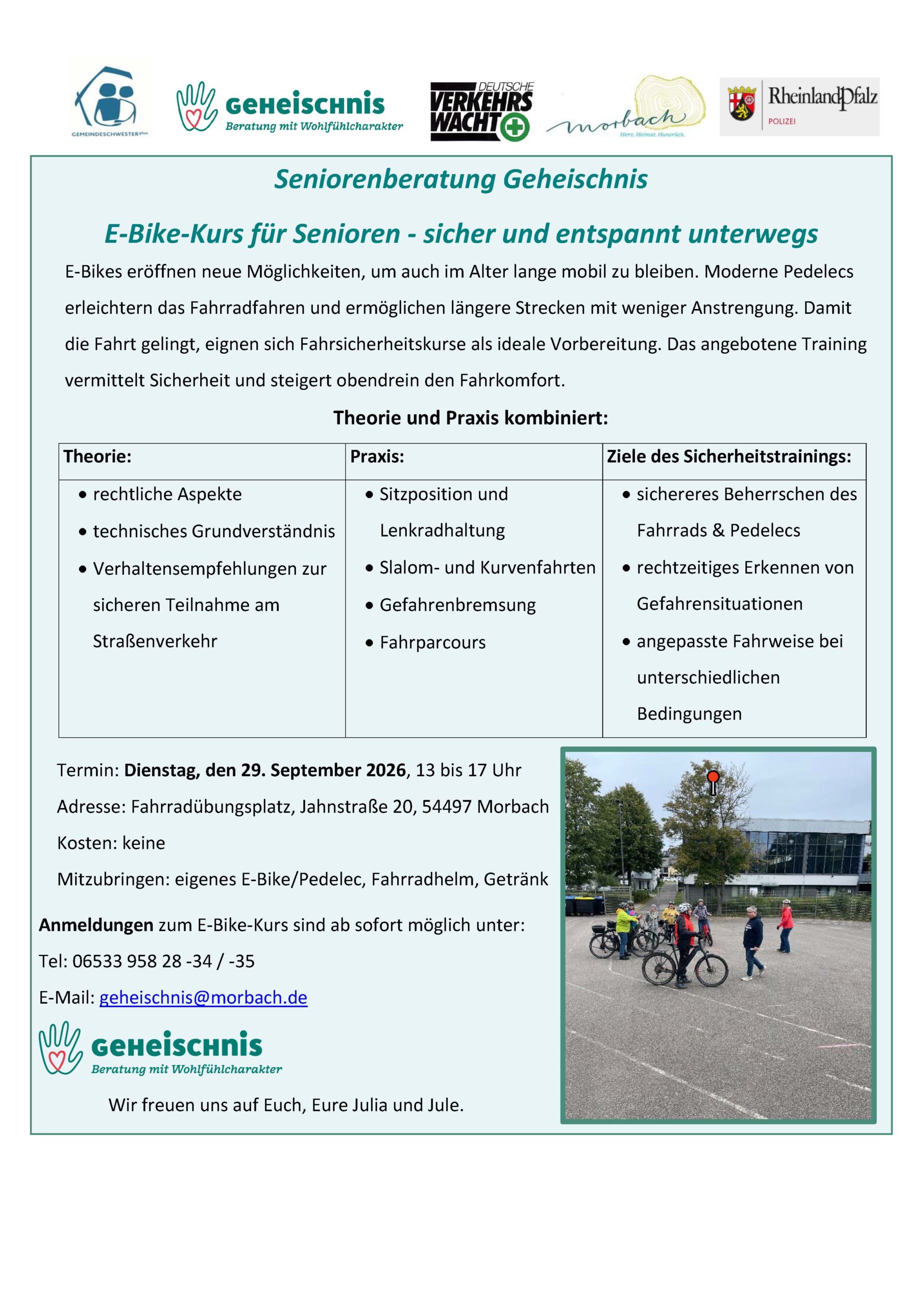 E-Bike-Training, September 2026