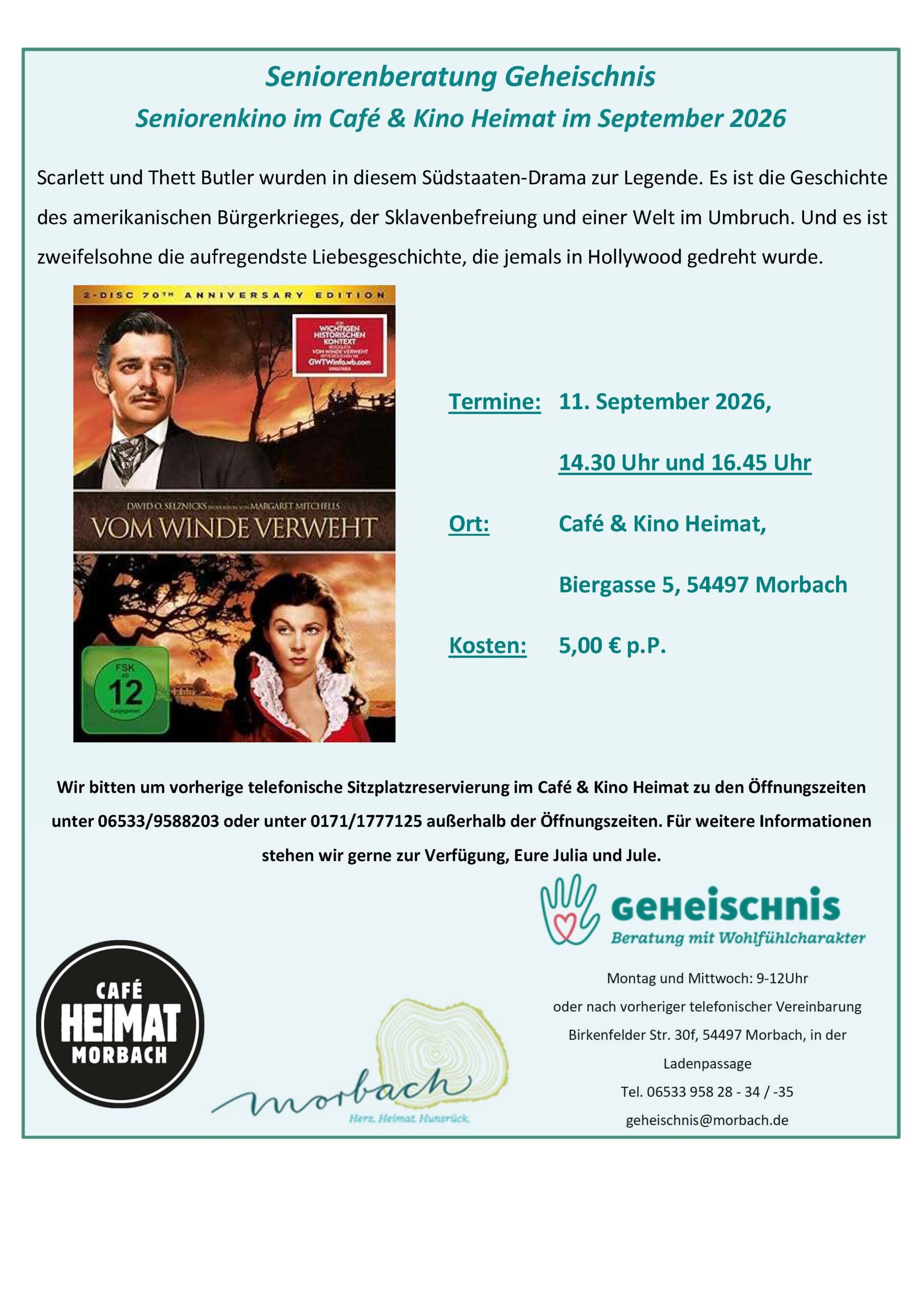 Seniorenkino September 2026